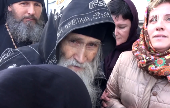 Фрагмент программы Русский мир. Ольга Васильева о беседах со старцем Илием (Ноздриным).