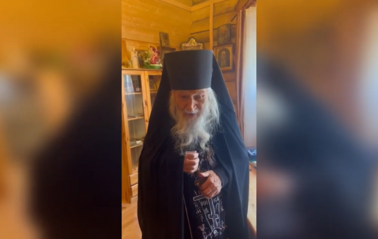 Схиархимандрит Илий (Ноздрин) поздравил верующих с наступающим Светлым Христовым Воскресением.