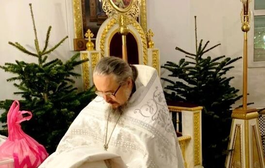 Богослужение в праздник Святого Богоявления, Крещения Господня в храме Сретения Господня.