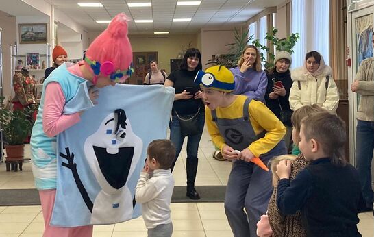 Сегодняшний прекрасный снежный день мы провели в Духовно-патриотическом центре «Вятский Посад»