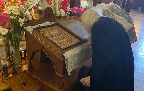 Cхиархимандрит Илий (Ноздрин) совершил Божественную Литургию в соборе cвятого Александра Невского города Ялта.