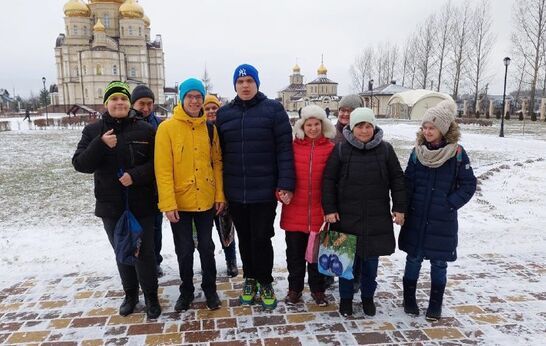 Сегодня прошло первое занятие для детей и взрослых из центра социальной поддержки людей с ограниченными возможностями здоровья 