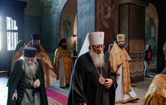 Новгородскую епархию посетил схиархимандрит Илий (Ноздрин).