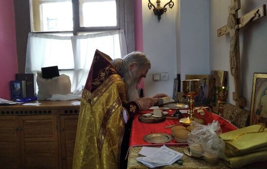 Cхиархимандрит Илий (Ноздрин) отслужил Божественную литургию в Храме Илии Пророка села Ильинское.