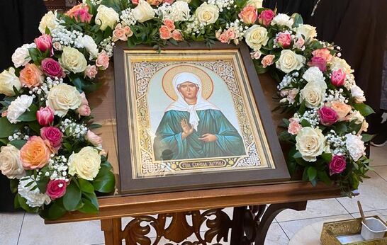 Схиархимандрит Илий (Ноздрин) принял участие в святой Евхаристии, которую возглавил Митрополит Орловский и Болховский Тихон.