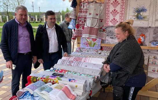 Первый день III Международного фестиваля православной культуры и народного искусства «Традиции Святой Руси» посетил губернатор Ивановской области  Станислав Сергеевич Воскресенский.