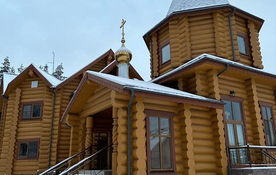 Схиархимандрит Илий совершил Богослужение в скиту святого Димитрия Солунского. 