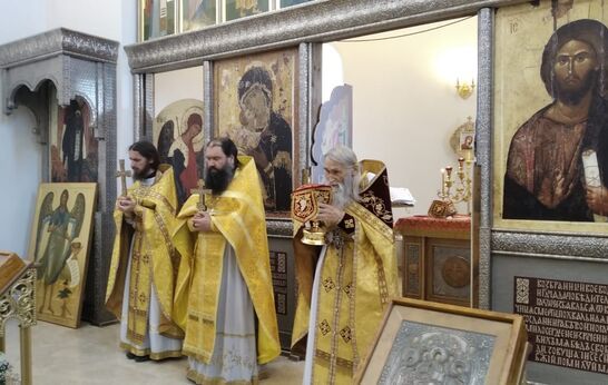 Схиархимандрит Илий (Ноздрин), посетил женскую монашескую общину в честь святых жен-мироносиц в селе Клыково.
