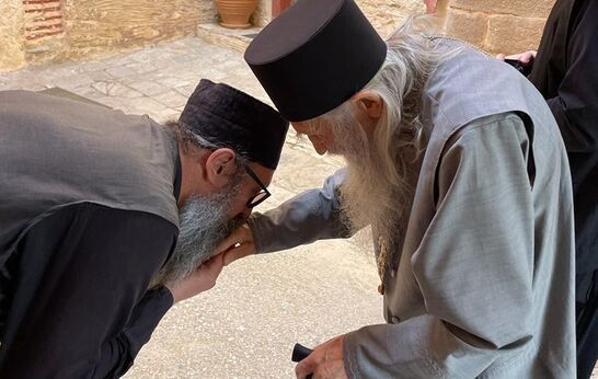 Батюшка Илий и Геннадий Николаевич Цурков посетили Сербский монастырь Хиландар.