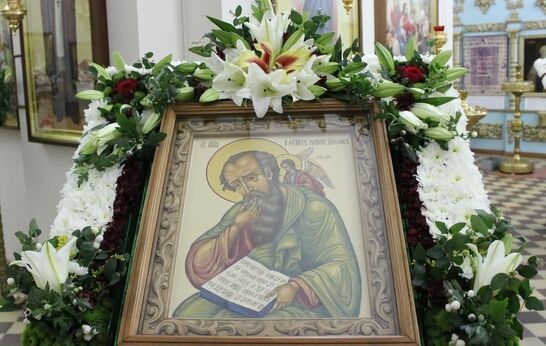 Схиархимандрит Илий (Ноздрин) принял участие в Архиерейской Божественной Литургии по чину святителя Иоанна Златоустого в селе Ловчиково