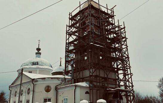 Схиархимандрит Илий (Ноздрин) совершил  Богослужение в Благовещенском храме города Козельска.