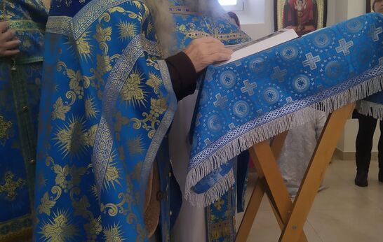 Схиархимандрит Илий (Ноздрин) посетил храм Сретения Господня Духовно-православного центра 