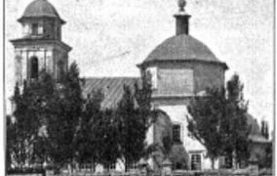История села и церкви Сретенье Орловского уезда, Орловской губернии.