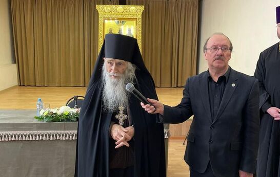 Схиархимандрит Илий (Ноздрин) и Геннадий Николаевич Цурков прибыли в Пермь.