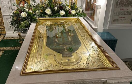 Схиархимандрит Илий (Ноздин) и Геннадий Николаевич Цурков, посетили Иоанновский женский монастырь города Санкт-Петербурга.