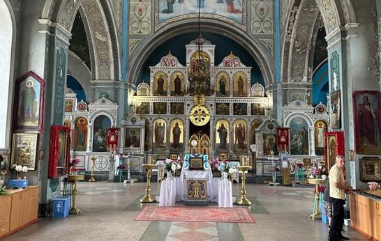 Начался паломнический визит схиархимандрита Илия (Ноздрина) и Геннадия Николаевича Цуркова на Ростовскую землю. 