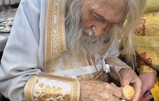 Схиархимандрит Илий (Ноздрин) совершил Богослужение в храме в честь иконы Божией Матери «Спорительница хлебов».