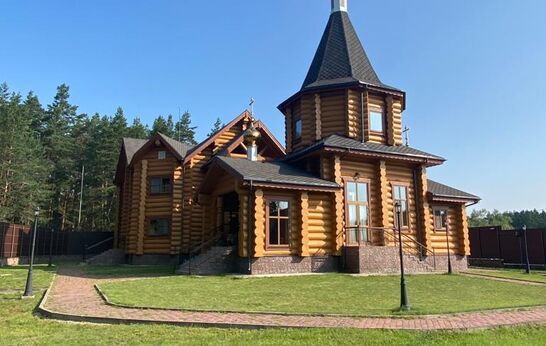 Схиархимандрит Илий совершил Богослужение в ставропигиальном скиту святого Великомученика Дмитрия Солунского