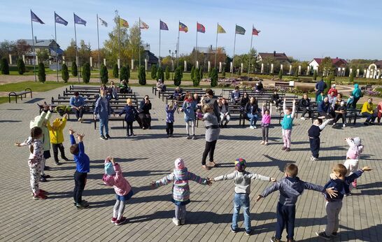 Сегодня состоялся детский праздник «Охотники за приключениями»!!