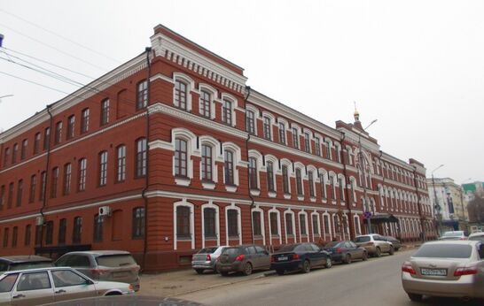 Схиархимандрит Илий (Ноздрин) и Г.Н. Цурков посетили Архиерейское подворье храма Святого апостола и евангелиста Иоанна Богослова при Саратовской православной духовной семинарии г. Саратова