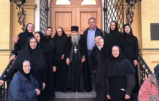 9 сентября 2019 года схиархимандрит Илий (Ноздрин) посетил храм Святой мученицы Софии