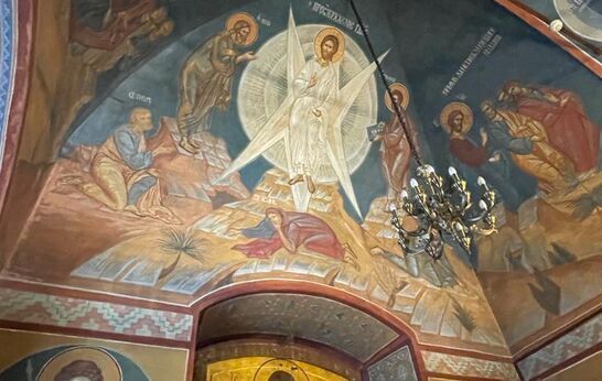 Схиархимандрит Илий (Ноздрин) сослужил Епископу Можайскому Иосифу в Оптиной Пустыни.