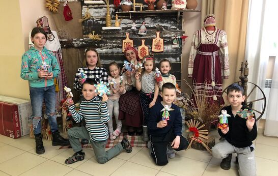 Сегодня в Духовно-патриотическом центре был по-настоящему весенний и тёплый праздник выходного дня