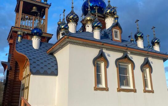 Схиархимандрит Илий (Ноздрин) совершил Богослужение в Старозолотовском хуторе.