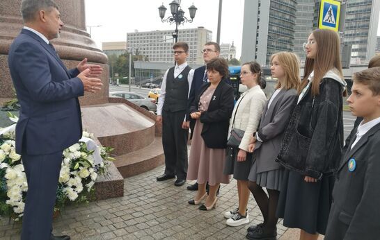 Делегация сельскохозяйственной гимназии имени П.А. Столыпина приняла участие в торжественном мероприятии в Москве. 