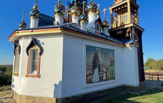 Схиархимандрит Илий (Ноздрин) совершил Богослужение в праздник  Воздвижения Креста Господня