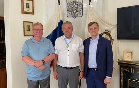 Геннадий Николаевич Цурков принят в действительные члены Императорского Православного Палестинского Общества.