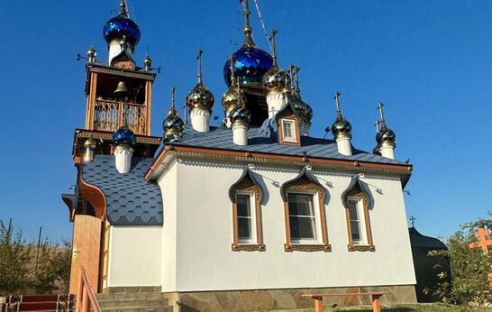 В предпразднство Рождества Пресвятой Богородицы схиархимандрит Илий возглавил Богослужение в храме иконы Божией матери 