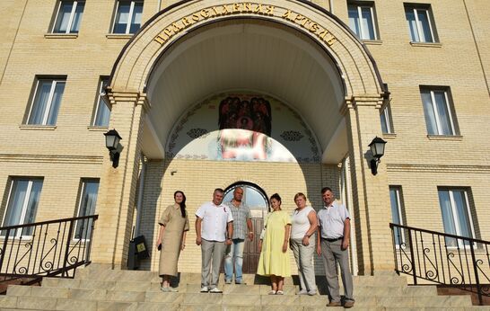 Вятский Посад посетила делегация из Белоруссии. 