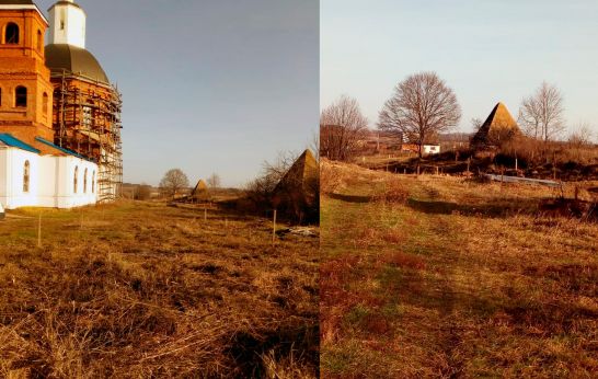 По благословению схиархимандрита Илия (Ноздрина) на территории Михаило-Архангельского храма в с. Сабурово высадили дубовую аллею