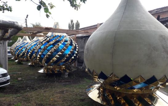 Совсем скоро над храмом иконы Божией Матери «Спорительница хлебов» в Орловском районе воссияют купола