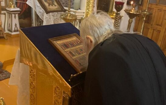 28 ноября схиархимандрит Илий (Ноздрин) посетил храм Казанской иконы Божией Матери г. Великие Луки 