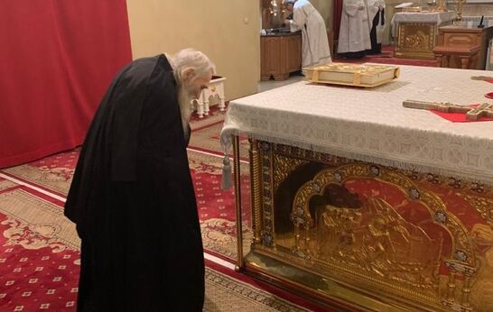 Схиархимандрит Илий (Ноздрин) и руководитель проекта «Вятский Посад» Г.Н. Цурков побывали в храме в честь Покрова Пресвятой Богородицы г. Покровска (Энгельса)