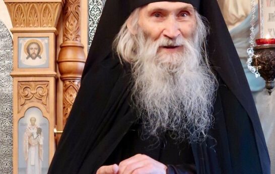 Схиархимандрит Илий (Ноздрин) поздравил Алексея Борисовича Миллера с юбилеем и присвоением ему звания Героя Труда Российской Федерации. 