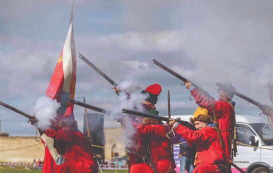 Московские стрельцы на «Сабуровской Крепости»