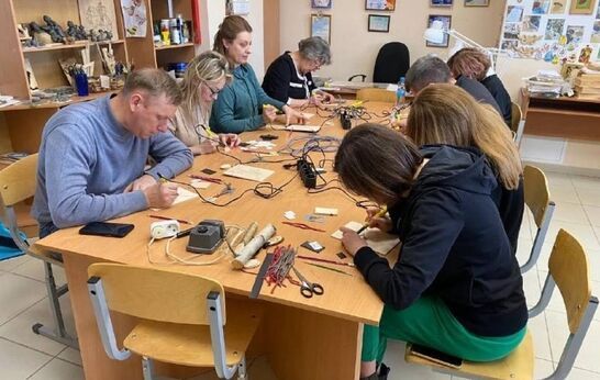 Творческая атмосфера сегодня царила в Православной Артели.