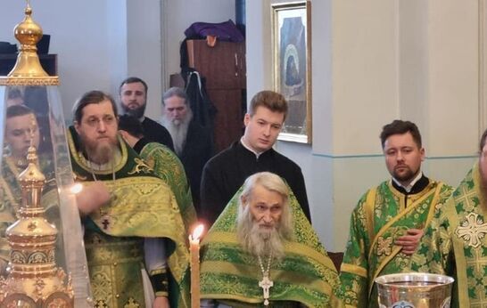 Схиархимандрит Илий (Ноздрин) совершил Богослужение в Введенском Макарьевском монастыре в Жабыни.