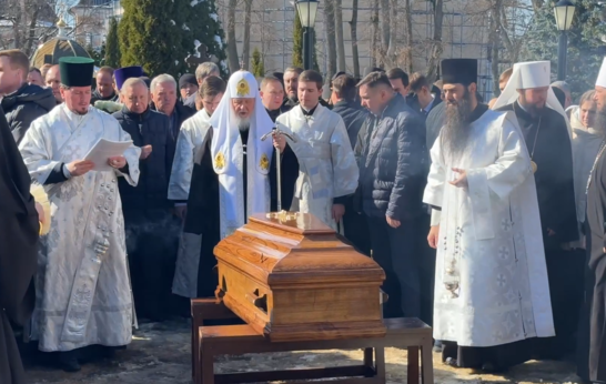 В Отиной пустыни состоялось прощание со схиархимандритом Илием (Ноздриным).