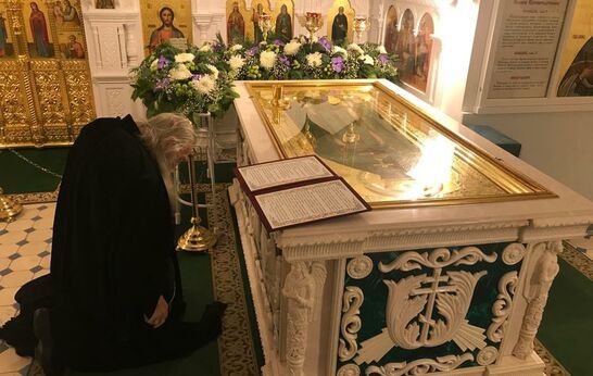 Старец Илий совершил Божественную литургию в Санкт-Петербурге