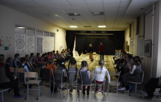 Урок актерского мастерства прошел в Вятском Посаде 