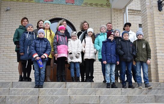 28 октября в Вятский Посад в сопровождении родителей приезжали ученики 3 «Б» класса  школы № 50