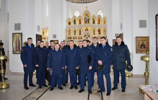 24 октября Вятский Посад посетили офицеры 6-ой армии ВВС и ПВО