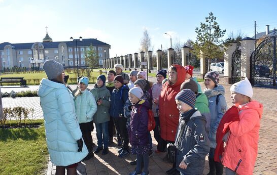 26 октября у нас в гостях побывали ученики 4 «А» класса Знаменской средней школы