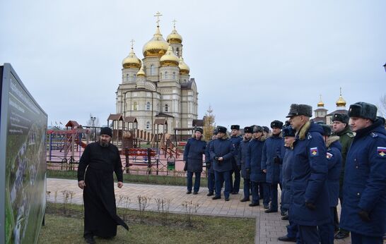 14 ноября Вятский Посад посетила группа офицеров Западного военного округа
