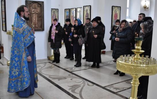 6 ноября  Духовно-православный центр Вятский Посад посетили родственники сотрудников полиции, погибших при исполнении своих обязанностей