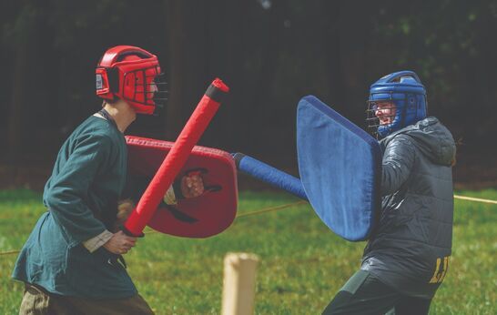 Воинские искусства прошлого в Сабуровской крепости. 